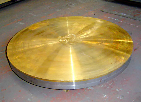 熱交換器のための Gr70 の銅の覆われた版 ASTM B432 の管板