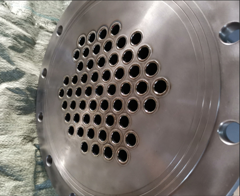 ASTM B898のニッケル覆われた鋼鉄5000mmの熱交換器Tubesheet