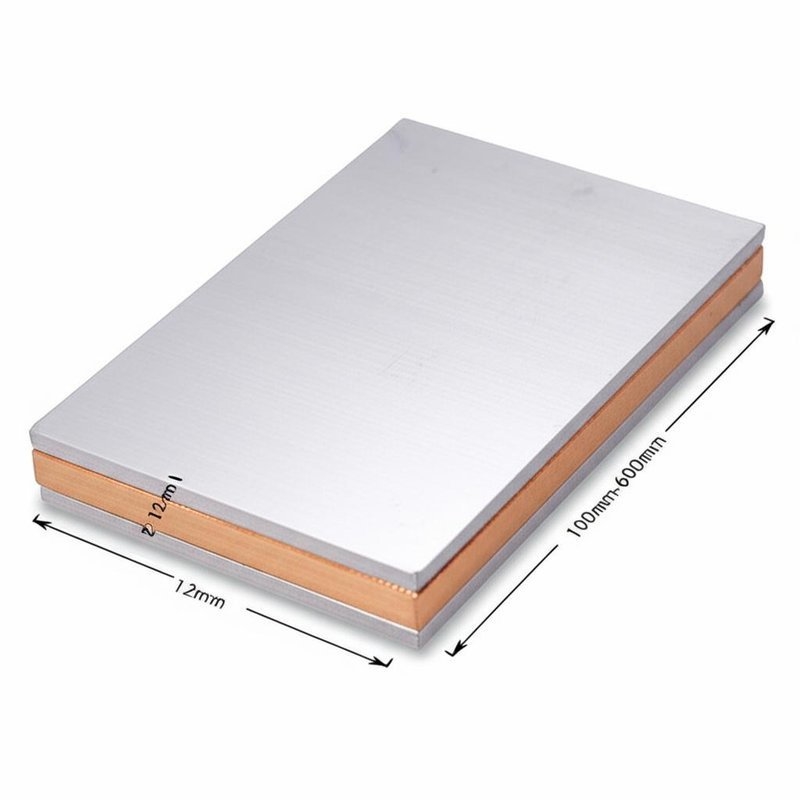 2-12mm 厚さ 銅で覆われた金属材料のチタンコーティングプレート 100mm-6000mm 長さ